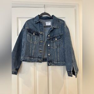 Old Navy Women's Blue Denim Jacket NWT SZ LP